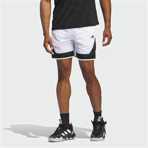 adidas Pro Block Shorts - White | Free Shipping with adiClub | adidas US