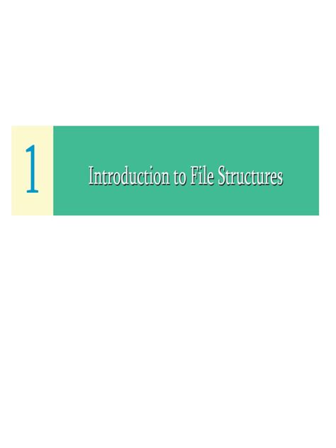 Basic File Structures 的图像结果