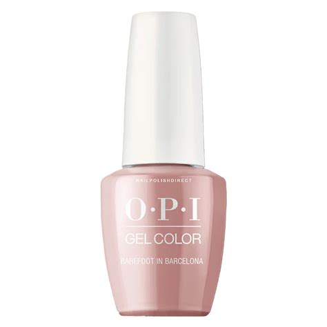 OPI Gel Polish - Barefoot In Barcelona 15ml (GCE41) | Nail Polish Direct