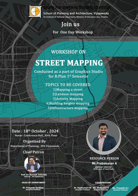 Workshop Brochures - Department of Planning | SPAV