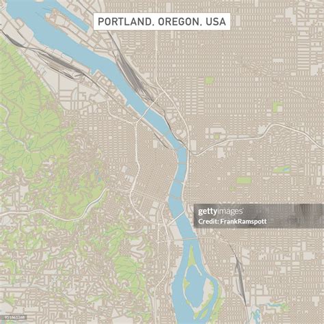 Printable Map Of Portland Oregon