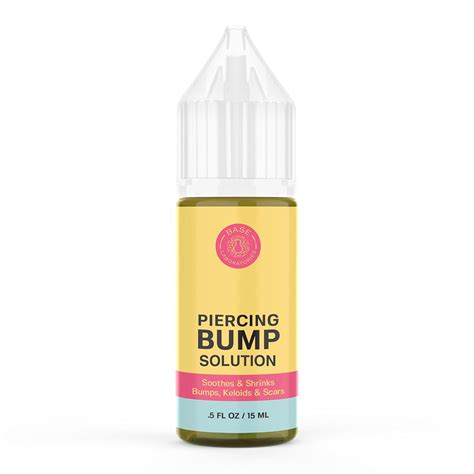 Amazon.com: BASE LABORATORIES Piercing Bump Solution & Keloid Bump ...