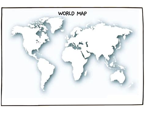 Blank World Map Printable 的图像结果