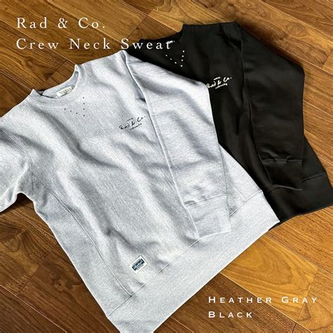 Rad&Co. Crew Neck Sweat | RAD CUSTOMS