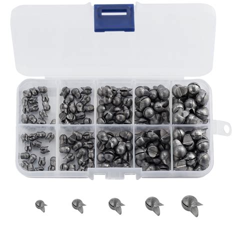 Fishing Weight - Split Shot Weights Kit 1/50oz - 3/20oz - Dr.Fish – Dr ...