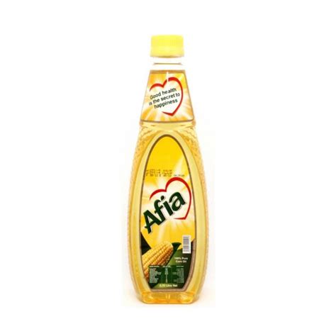زيت الذرة النقي من أفيا، 500 مل Afia Pure Corn Oil, 500ml
