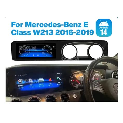 MERCEDES BENZ E CLASS E200 E300 E320 W213 2016-2019 12.3 INCH STEREO ...
