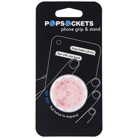 PopSockets: Collapsible Grip & Stand for Phones and Tablets - Rosy Sil ...