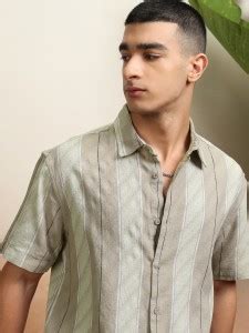 HIGHLANDER Men Striped Casual Multicolor Shirt - Buy HIGHLANDER Men ...