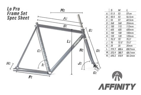 【AFFINITY CYCLES】LO PRO TRACK FRAME ( ILIDESCENT GREY ) | Humhumhug ...
