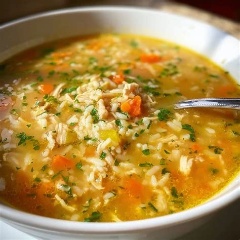 Turkey Rice Soup