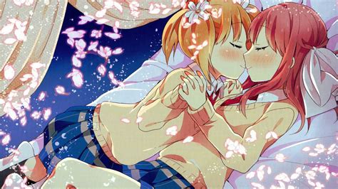 Anime Yuri Kiss