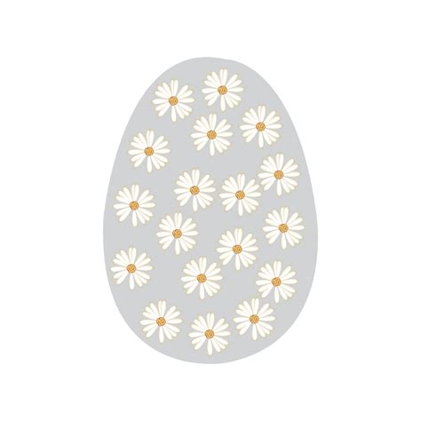 Happy Easter Egg artwork, Easter Egg Floral Design. 19634576 PNG