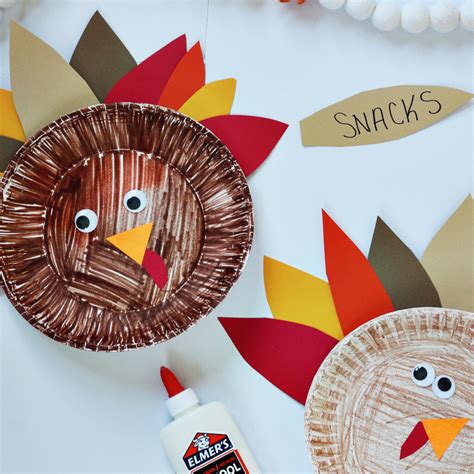 Paper Plate Turkey Craft - Childhood Magic