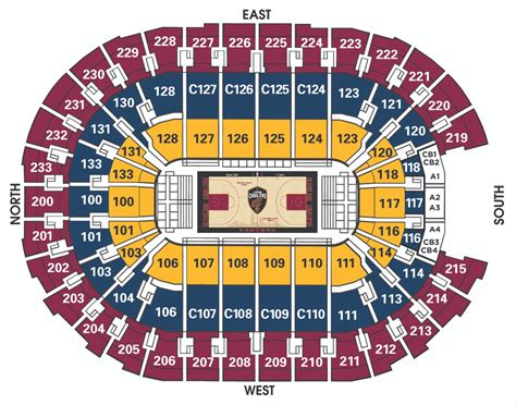 Cavs Arena Seating Rocket Arena Seating Chart & Seat Views | SeatGeek