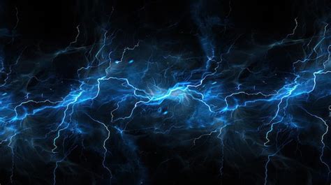 Abstract lightning storm background | Premium Photo