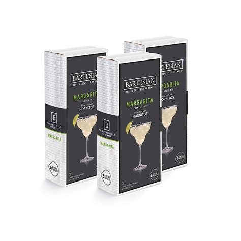 Buy Bartesian Margarita Cocktail Mixer Capsules, Pack of 18 Cocktail ...