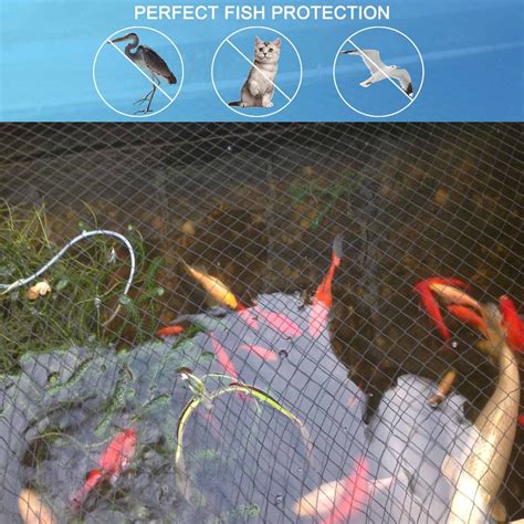 Snapklik.com : KLEWEE 15 X 20 Pond Netting, Extra Strong Woven Mesh Pond Cover Nets For Koi ...
