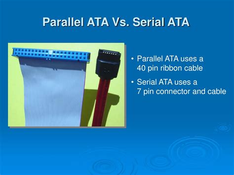 Image result for Parallel ATA Vs Serial ATA