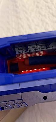 Buy Nerf Rampage N-Strike Elite Toy Blaster with 25 Dart Drum Slam Fire ...