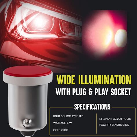 Allextreme BA9S LED Parking Light Super Bright 5 SMD Car Interior ...