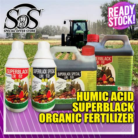 Humate (Humic Acid) Baja Organic Penggalak Tumbuhan Organik Fertilizer ...