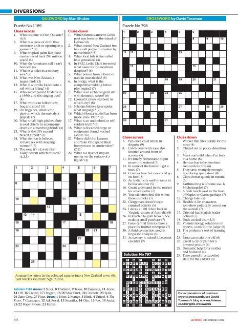 Extinct Bird Of New Zealand Crossword - prntbl.concejomunicipaldechinu ...