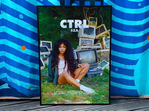 Ctrl 'SZA' Album Cover Poster Perfect Gift for Music - Etsy