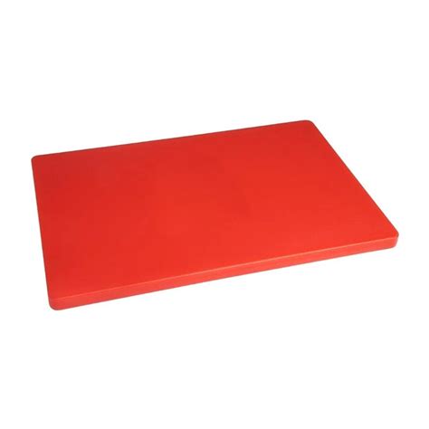 GNÇ Plastik Polyethylene Cutting Board, 60x40x4 cm, Red Price