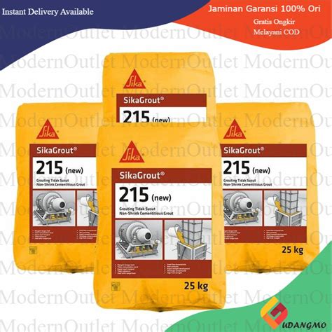 Jual SikaGrout 215 Grouting Sika Grout 25kg Sika Grout 215 | Shopee ...