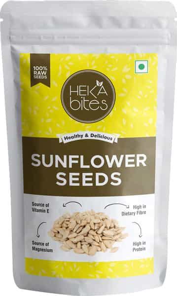 Buy HEKA BITES PREMIUM RAW SUNFLOWER SEEDS -PK OF 2|IMMUNITY BOOSTER ...