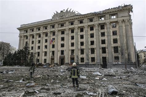 Russia - Ukraine War: Russian forces target urban centers, Biden vows ...