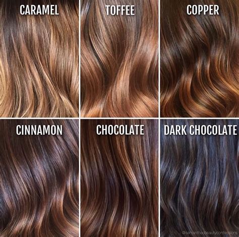 Light Caramel Brown Hair Color Chart | With Paintcolor Ideas Youll Have ...