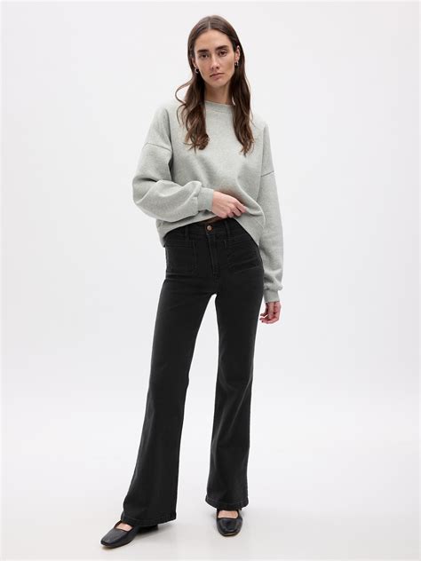 High Rise '70s Flare Jeans | Gap