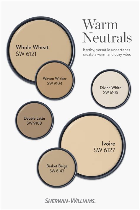Warm Neutral Paint Colors from Sherwin-Williams | Paint colors for home ...
