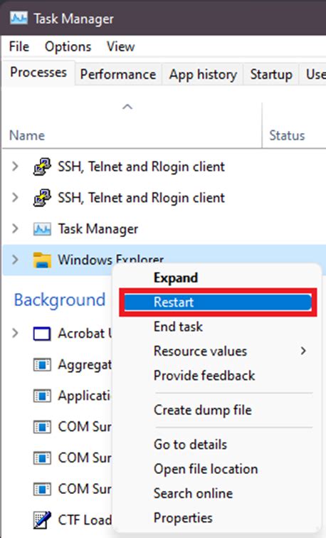 Image result for Restart Windows Explorer