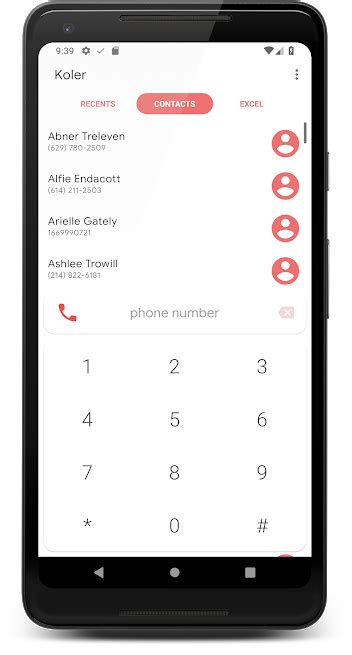 Koler è un'app telefono bella, pratica e comoda da utilizzare con gli swipe