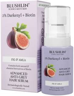 blushlin 2% Darkenyl for Anti-Grey Hair Serum + Hair Growth Actives ...
