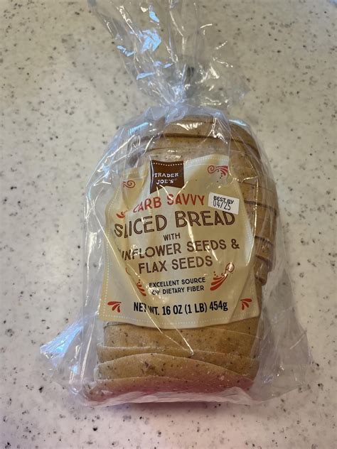 Found this new high protein low cal bread at Trader Joe’s. It’s ...