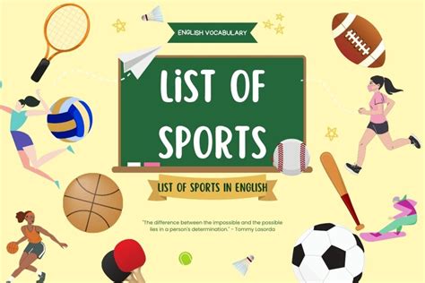 Sports Names 的图像结果