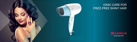 Havells HD3201 Foldable 1500 Watts Silent Hair Dryer, 3 Heat (Hot/Cool ...
