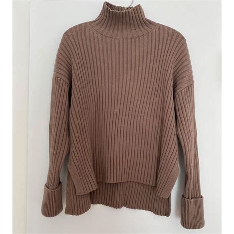 34％割引グレイ系,XS(SS)品質は非常に良い Ronherman Air Cotton Rib Turtle Pullover ニット ...