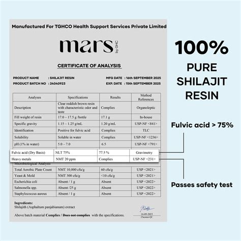 Buy Pure Himalayan Shilajit Resin Stamina Booster- 15g | Mars – mars by GHC