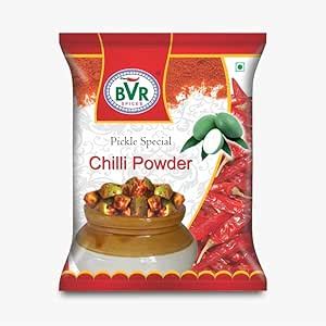B V R SPICES Pickle Special Chilli Powder (Guntur Special Chilli Powder ...