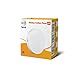Wipro Garnet 12W Rimless Round LED Surface Panel | Warm White Light ...