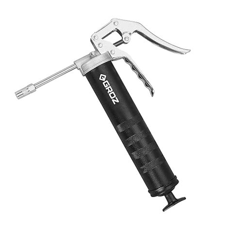 GROZ Pistol Grip Grease Gun with aluminum die cast head & tough barrel ...