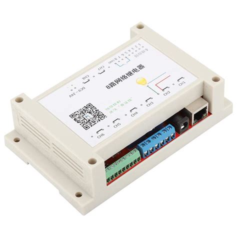 Buy Shanbor Relay Module Relay 8 Channel Ethernet Relay Module Network ...