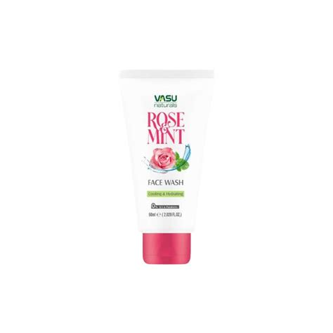 Buy Vasu Healthcare Naturals Rose & Mint Face Wash