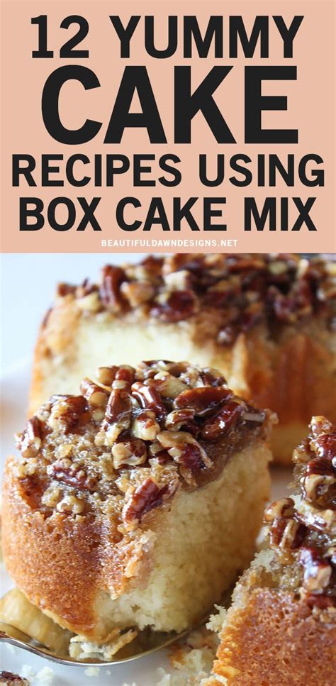 Image result for Recipes Using Box Cake Mixes