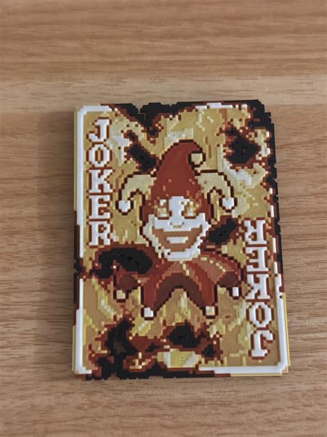 Balatro Physical Cards -burnt Joker - Etsy